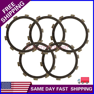 5X Clutch Friction Disc Kit 3HA-16321-00 For Yamaha  AT1 AT2 DT100/125 DT175 USA - Image 1 of 4