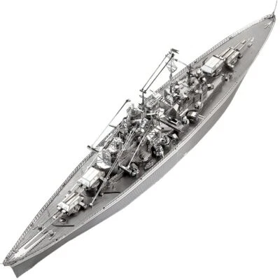 3D Metal Puzzle Battleship Military Model Kit DIY Laser Cut Assemble Model Toys - Image 1 of 4