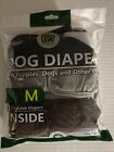 Pet Magasin Reusable Washable Dog Diapers Size Med Pack of 3 New In Sealed Pack