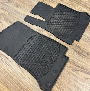 Genuine OEM Mercedes Benz GLC Rubber All Weather Floor Mat Set of 2 - Picture 1 of 9