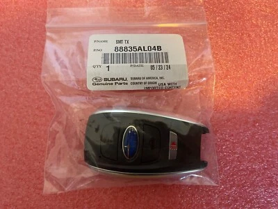 Subaru Genuine OEM 88835AL04B Keyless Entry Transmitter Legacy Outback 2015-2019 - Image 1 of 4
