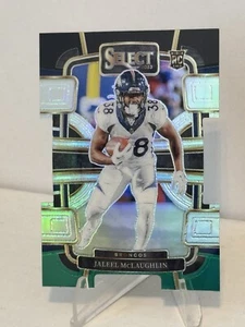 2023 Select Jaleel McLaughlin Black and Green Prizms Die Cut RC Concourse #32 - Picture 1 of 2