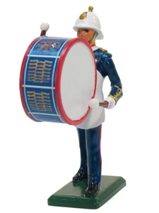 BATERISTA BASE MARINE REAL BRITÁNICA CEREMONIAL 473077 - Imagen 1 de 1
