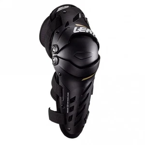 Leatt Dual Axis MX Motocross Knee Guards (Black/Gold) - Picture 1 of 4