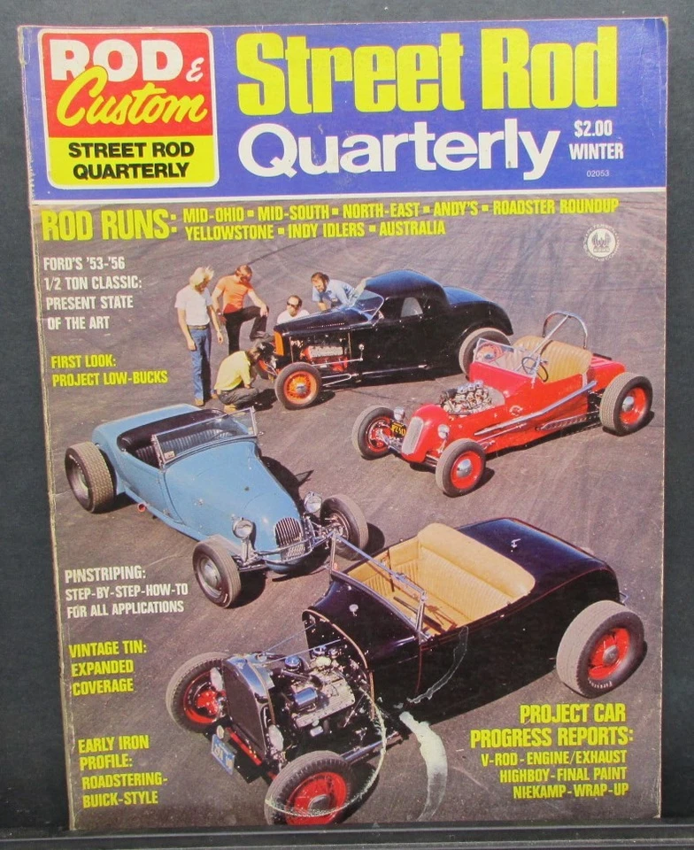 1971 Winter Rod and Custom Quarterly magazine. Great time capsule  - Image 1 of 1