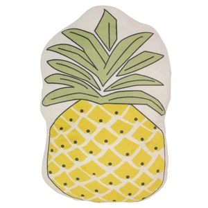 Northlight 18" Decorative Pineapple Shaped Plush Fleece Throw Pillow - Picture 1 of 2