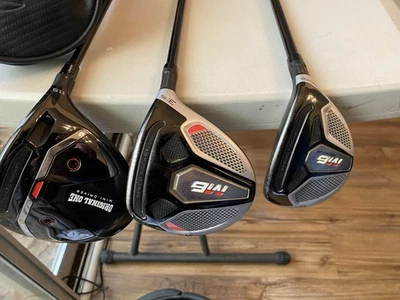 TaylorMade M6 4/22,3/15,原装 One 迷你木杆。 Grafite杆身带头套 — 第 1/4 张图片