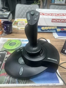 Microsoft Sidewinder Precision Pro PC Gaming Arcade Joystick Vintage Retrò - Foto 1 di 7