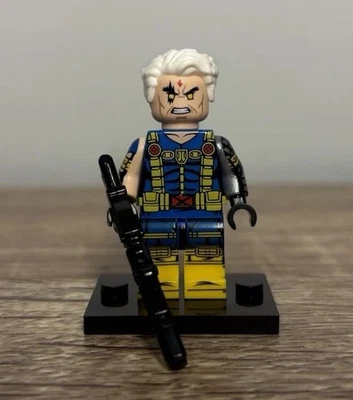 Lego CUSTOM Cable Minifigure X-Men 6866 - Image 1 of 3