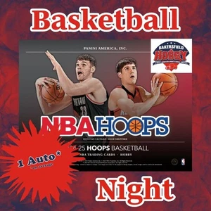 🔥Atlanta Hawks - 2024/25 Hoops Basketball - 1 Hobby Box Break - Picture 1 of 6