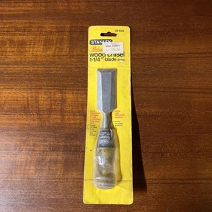 Stanley No.16-620 Professional Wood Chisel 1-1/4'' Wide New Old Stock - Picture 1 of 7