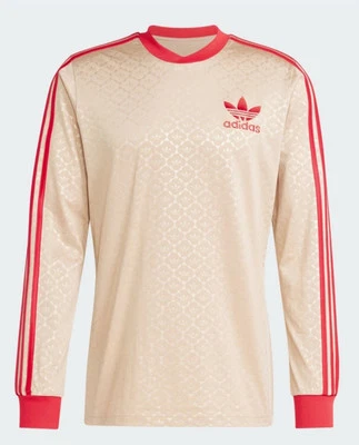 Men's David Beckham Originals Jersey Long Sleeve / IX5463 / Size Small - Image 1 of 4