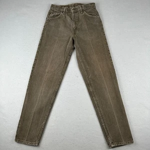 Jeans Levis vintage para hombre 30x30 (se adapta a 28x29) oliva 550 hechos en EE. UU. pestaña naranja - Imagen 1 de 15
