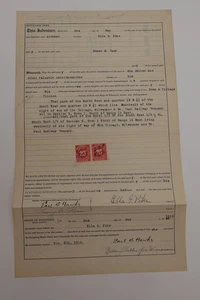 1916 QUIT CLAIM DEED STATE OF WISCONSIN - Picture 1 of 4