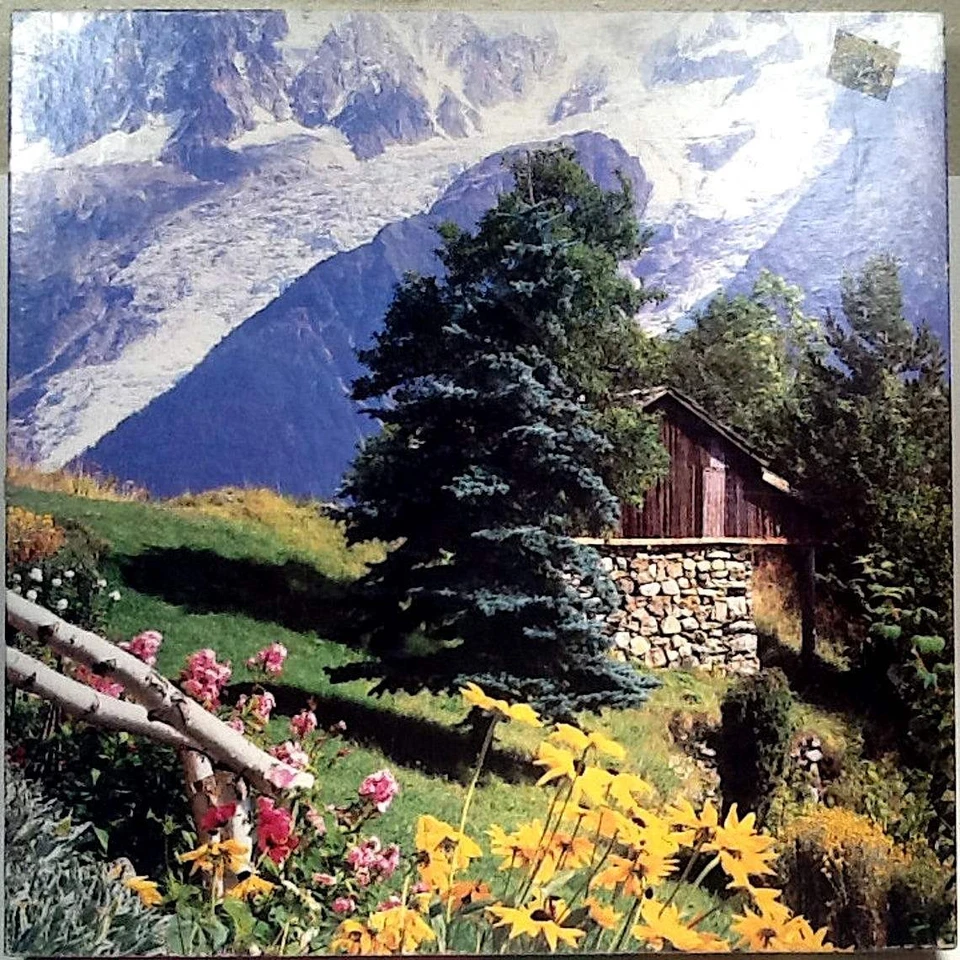 Alpine Retreat 550 pc Crossword Jigsaw Puzzle 18" X 24" Hoyle Products #8083 - Image 1 of 1