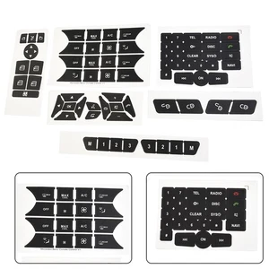 Stickers Button Stickers Decor For Steering Steering Steel - Picture 1 of 12