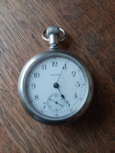 Waltham Pocket Watch Grade No. 18 (18s, Model 1883, 7j) - Picture 1 of 5