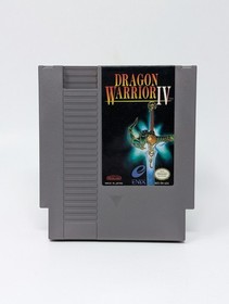 Dragon Warrior IV (4) (Nintendo NES) - Authentic Very Good