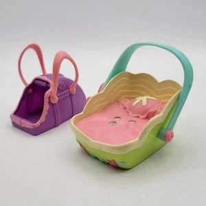 Hasbro Littlest Pet Shop Lot of Vintage 2005 Accessories - Magic Motion Basket - Picture 1 of 11