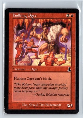 Hulking Ogre Urza's Destiny Common – MTG Magic the Gathering Card - Image 1 of 4