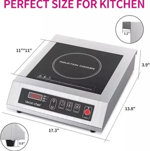 Levon chef Induction Cooktop Induction Cooker Stainless Steel Commercial Grade - Picture 1 of 6