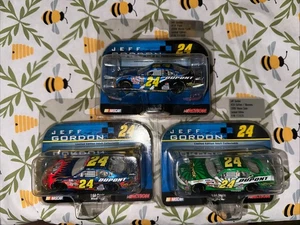 2006 Jeff Gordon #24 1/64 NASCAR Diecast 3 Car Lot - Picture 1 of 1