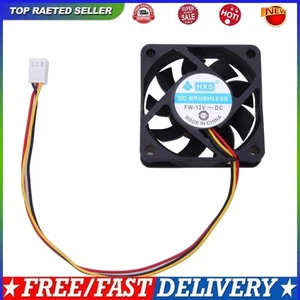 60mm Case Fan DC 12V 3Pin Quiet Fan 4500RPM PC Computer Case Cooling Fan for PC - Bild 1 von 7