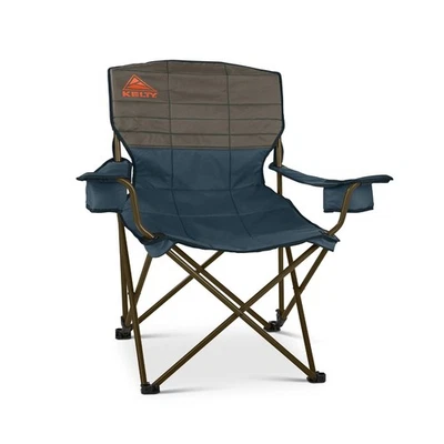 Kelty Deluxe Lounge Chair – Folding Outdoor Camp Chair, Insulated Cupholde - Image 1 of 4