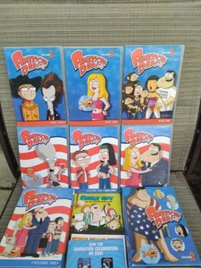 American Dad! Seasons 1–2 DVD Box Set (2005, 6-Disc) – Complete Series, English - Picture 1 of 3