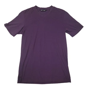 Travis Mathew Purple V Neck Short Sleeve T shirt size Medium Soft Lightweight - Picture 1 of 7