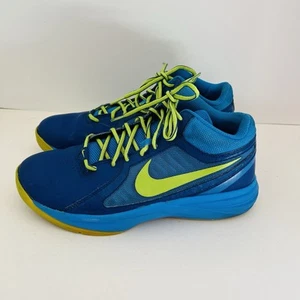 Nike Men's Sneakers Size 9.5 Basketball Overplay Blue 2015 - Picture 1 of 8