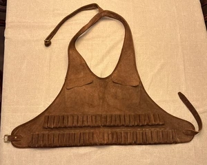 Bandolier Jagd Schießweste Wildleder - Bild 1 von 7