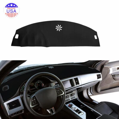 For 2008-2015 Jaguar XF Dash Mat Leather Dashboard Cover Pad Non-slip - Image 1 of 4