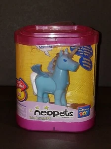 Neopets Blue Uni Unicorn Voice Activated Pet Interactive Figure Vtg 2002 READ - Picture 1 of 18