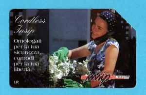 SCHEDA TELEFONICA-SERVIZI-CORDLESS INSIP-TELECOM-C&C 2501-GOLDEN 449-USATA - Picture 1 of 2