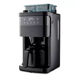 MEDION MD 19911 Kaffeemaschine mit Mahlwerk 1L 8 Mahlstufen programmierbar Timer - Bild 1 von 10