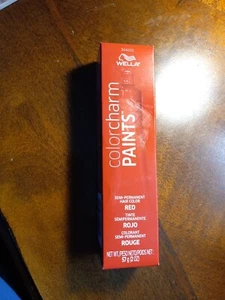 3pk- Wella Color Charm Paints Tube Red 2 oz Semi Permanent Hair color Sealed - Picture 1 of 3