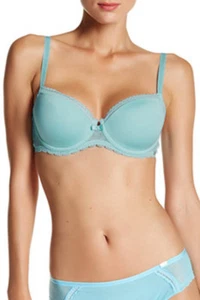 Neu ohne Etikett Farbton Chantelle Intimates Pariser T-Shirt gepolsterter BH 34C 1476 - Bild 1 von 1