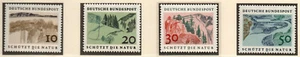 BRD 1969, Michel 591-594 - Europäisches Naturschutzjahr, postfrisch - Bild 1 von 1