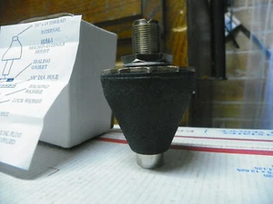 PERNO ANTNNA CB GOCCIA GOMMA ALVEARE RESISTENTE NECESSITA DI UN FORO 5/8" NUOVO - Foto 1 di 6