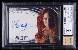 2003 Rittenhouse Farscape Season 4 Raelee Hill Sikozu as BGS 9 MINT Auto 3c7