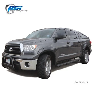 Juego completo de llamaradas de guardabarros estilo perno de bolsillo para Toyota Tundra 2007-2013, pintables Foto 1 de 4