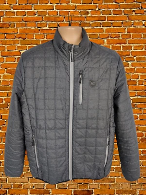 CHAQUETA ABRIGO ACOLCHADA LIGERA INFORMAL DRY-TEC GRIS TALLA PEQUEÑA CUTTER & BUCK PARA HOMBRE Foto 1 de 4