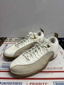 Nike Air Jordan 12 Retro Low Golf NRG ‘Sail Driftwood’ DM9016 Size 10 - Picture 1 of 7