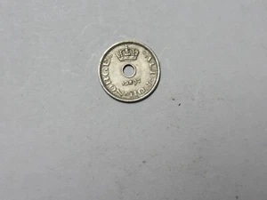 Old Norway Coin - 1937 10 Ore - Circulated - Picture 1 of 2