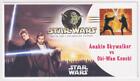 Timbre STAR WARS ANAKIN SKYWALKER & OBI-WAN KENOBI DCP KSC FDC couverture spatiale C7328D