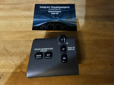 Interruptor de tablero Buick Rendezvous 2002-2005 Driver Info Head Up Display Foto 1 de 3