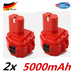 für Makita Akku 12V 5.0Ah PA12 1200 1220 1222 1233 1234 1235 192598-2 NI-MH DE - Picture 1 of 26