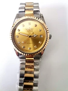 Automatik Herren Armbanduhr mit Datum - Bild 1 von 7