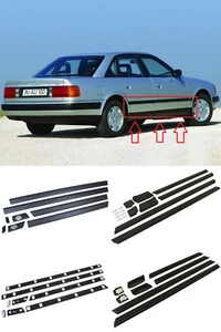 JUEGO MOLDURAS PUERTA SUPERIOR+INFERIOR IZQUIERDA-DERECHA 16 PIEZAS PARA AUDI 100 C4 1991-1995 - Imagen 1 de 7